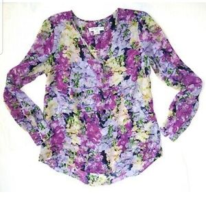 Liz Claiborne Floral Blouse